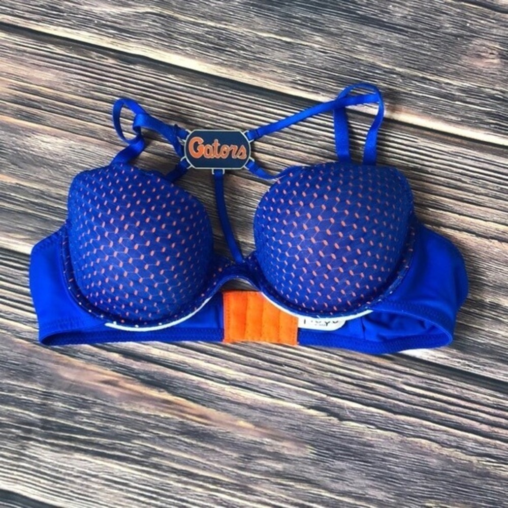NUYU University of Florida Gators UFL NEW Bra Ladies Womens Size 34D‎